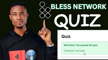 BLESS NETWORK AIRDROP - How To Boost Your Bless Points by Answering Quiz Questions || Bless Quiz.
