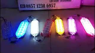 Lampu LED 12 mata kedip otomatis tanpa modul DC 12-24Volt @leddoelvariasi