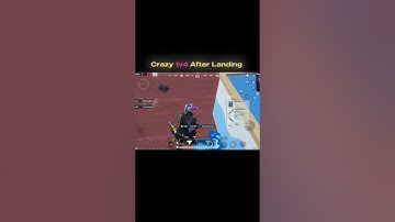 1v4 Just After Landing 💀 |BGMI #bgmi #pubg