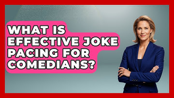 What Is Effective Joke Pacing For Comedians? - Open Mic Manual