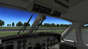 X-Plane 10 | Carenado King Air C90 | Cold & Dark Complete Engine Start Sequence