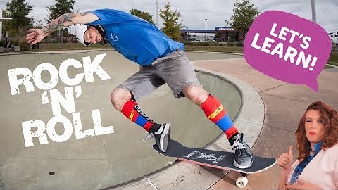 Skateboarding Trick Tips - ROCK N ROLLS!! / Transition Trick Tips