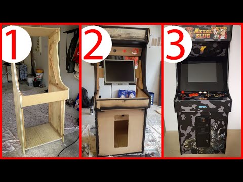 TUTO FABRIQUER UNE BORNE ARCADE