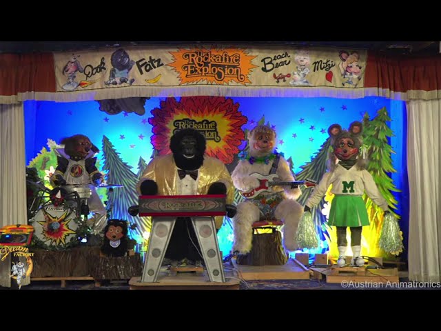 Rock-afire Explosion Livestream from Dreamfactory class=