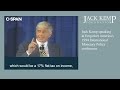 Jack kemp monetary speech