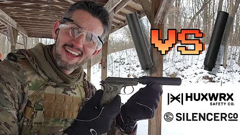 HUXWRX FLOW 22 Ti (VS. Silencerco Sparrow 22)