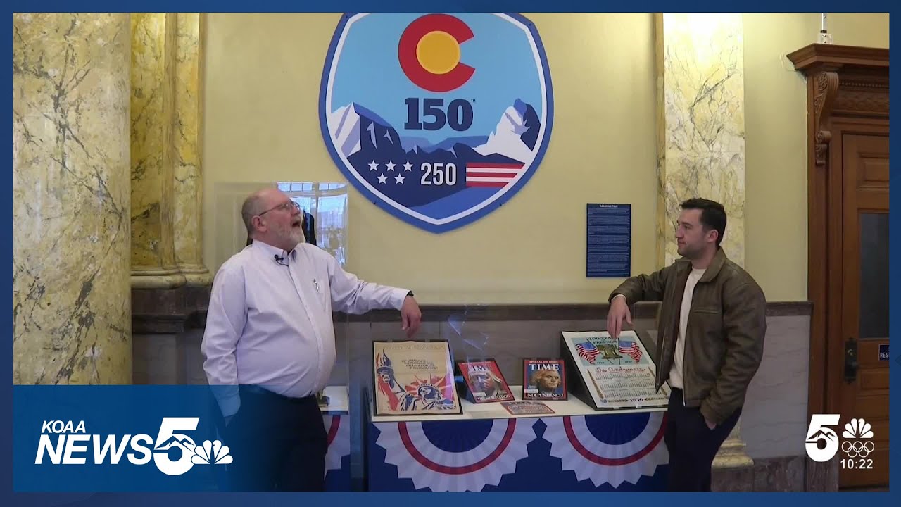 Moving into the future, celebrating Colorado's 150 years as a state