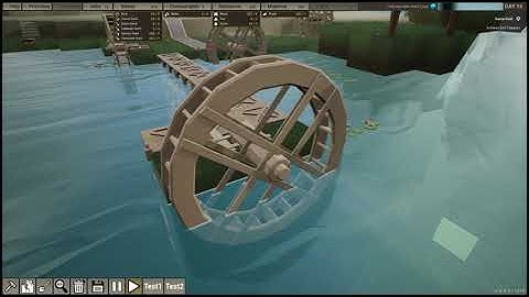 Revive And Prosper🌱 Update – new Water Wheels producing power for automated factories