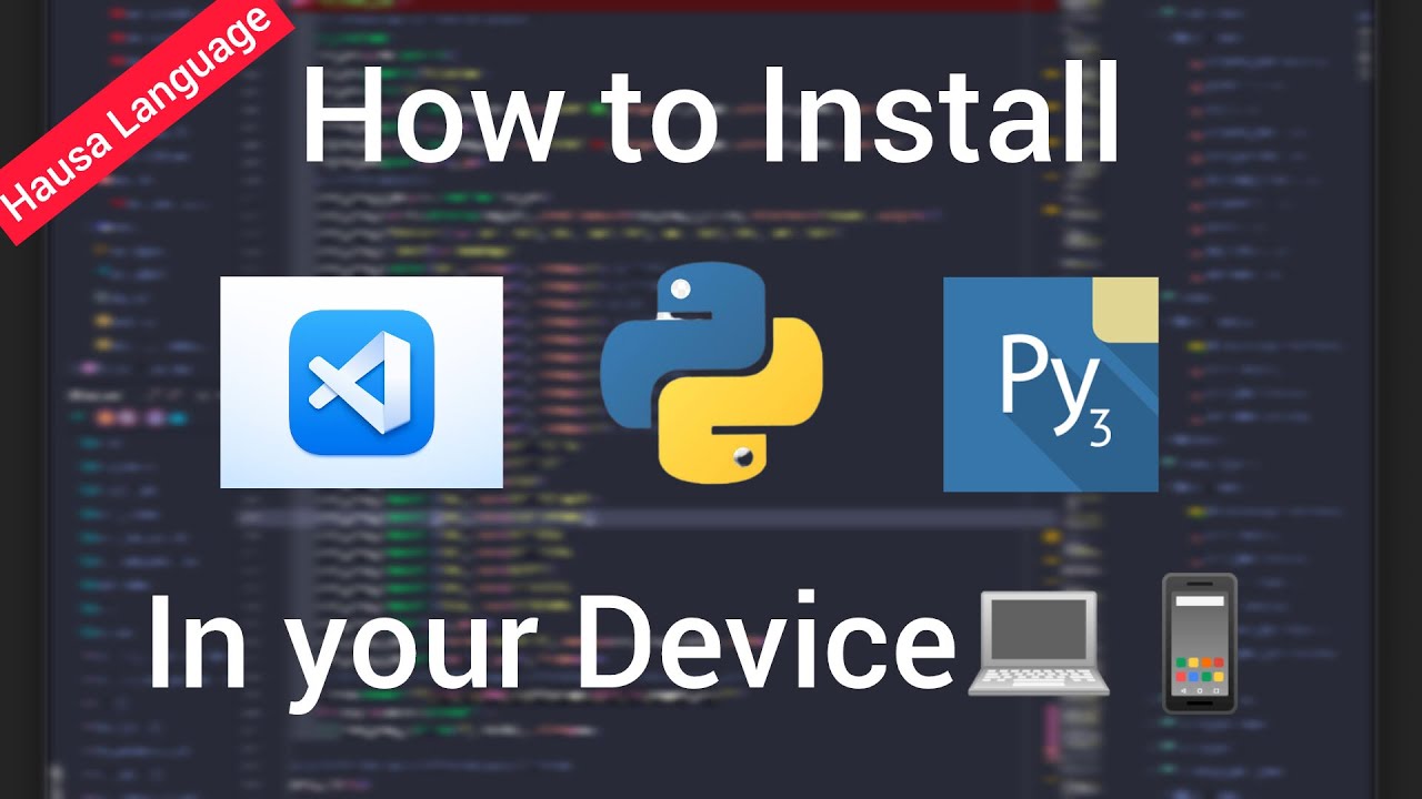 How to Install Programming tools Hausa verse - YouTube