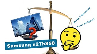 Какой монитор Samsung купить s27h850 27 дюймов с Type C