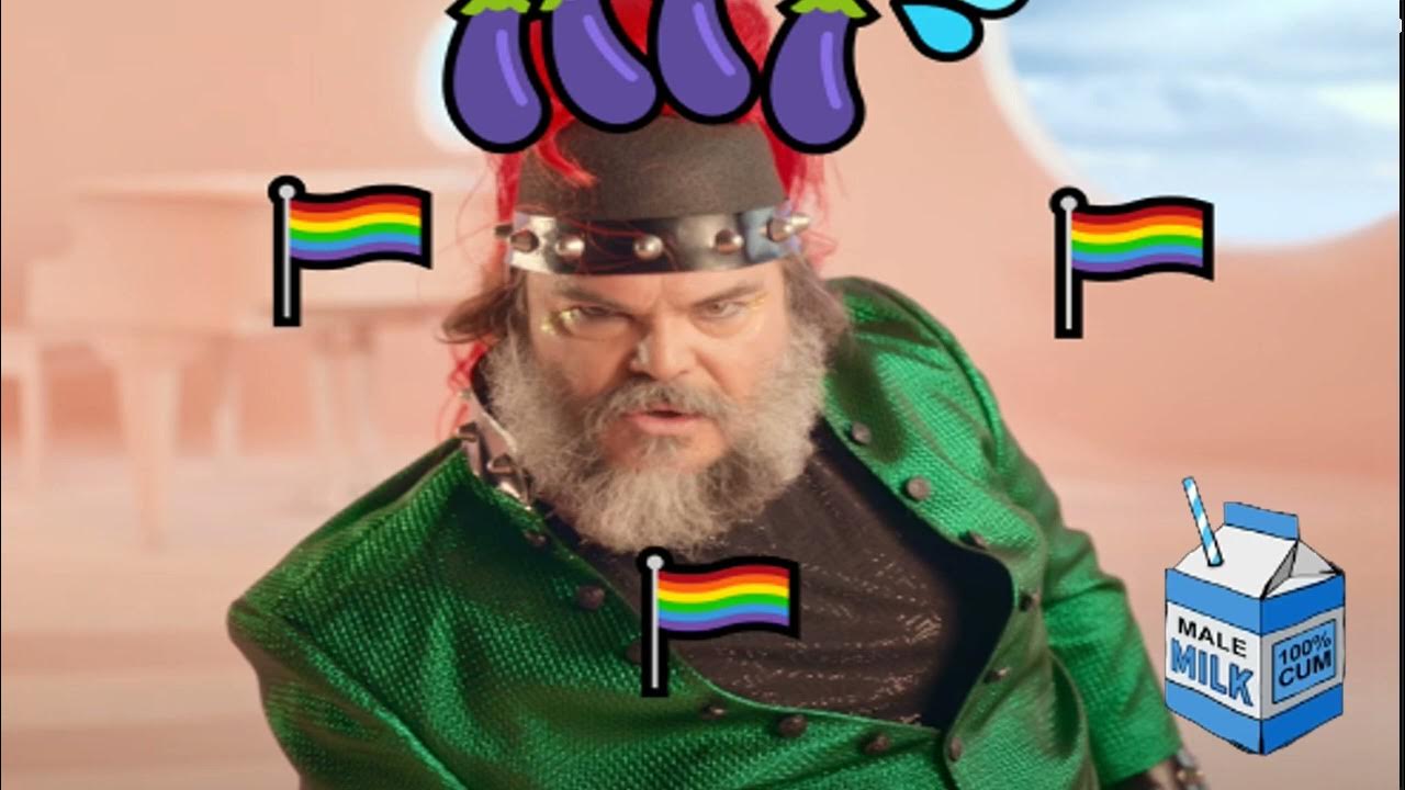 Jack Black Peaches (GAY PARODY 🍆🌈) (The Super Gay Bros. Movie) YouTube
