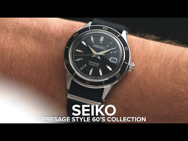 The Seiko Presage Style 60's is a slick everyday watch with a dapper edge class=