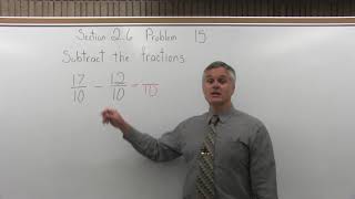 MTH 011: Section 2.6 Problem 15 - Mathematics with Dan Avedikian