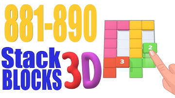Stack Blocks 3D Level 881 882 883 884 885 886 887 888 889 890