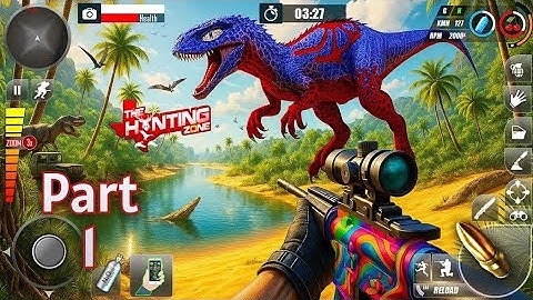 🦖 Dinosaur Shooting: Animal Hunt Walkthrough Part 1 | Mobile Gameplay (Android/iOS)