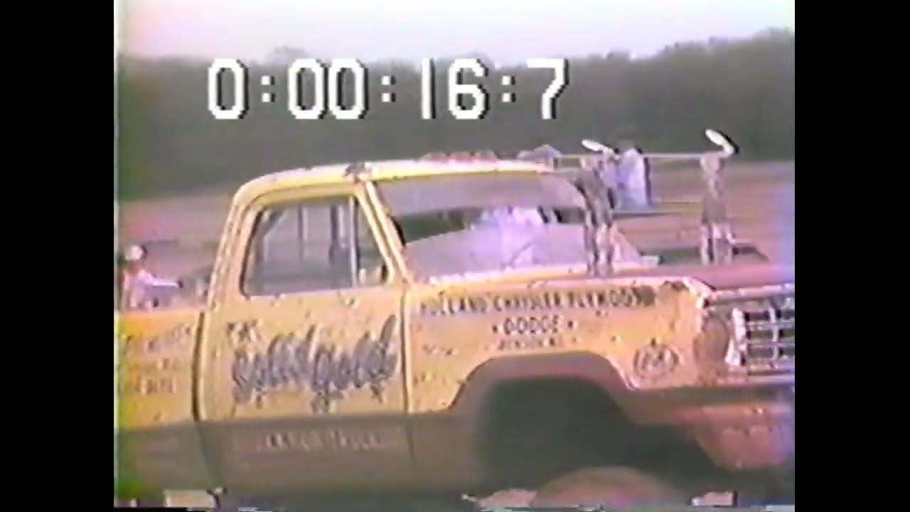 North Carolina Mudsling Spivey's Corner 1987.  a and b class (small tire)