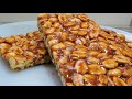 TURRON DE MANI CROCANTE 2 INGREDIENTES