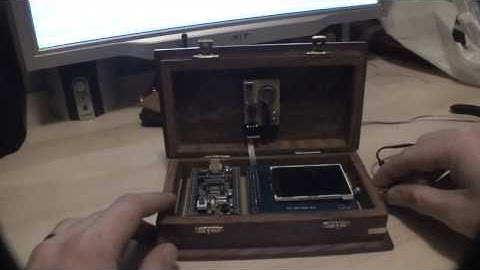 ARM Cortex-M3 with QVGA LCD and apple remote