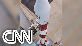 Satélite brasileiro é lançado com sucesso na Índia | CNN DOMINGO