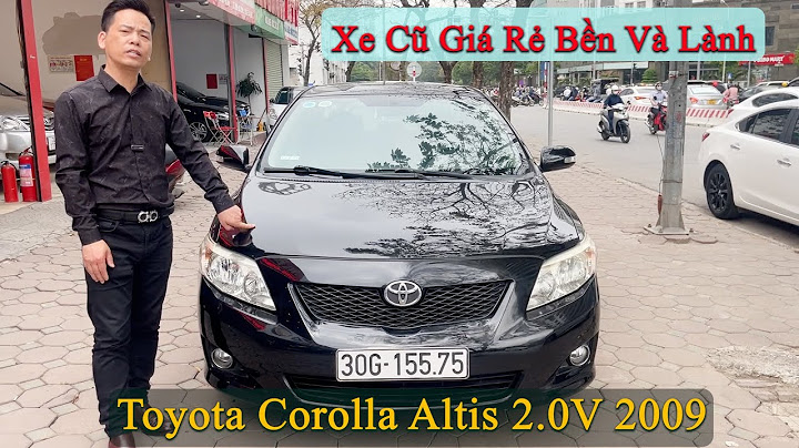 Đánh giá xe altis 2.0 2009