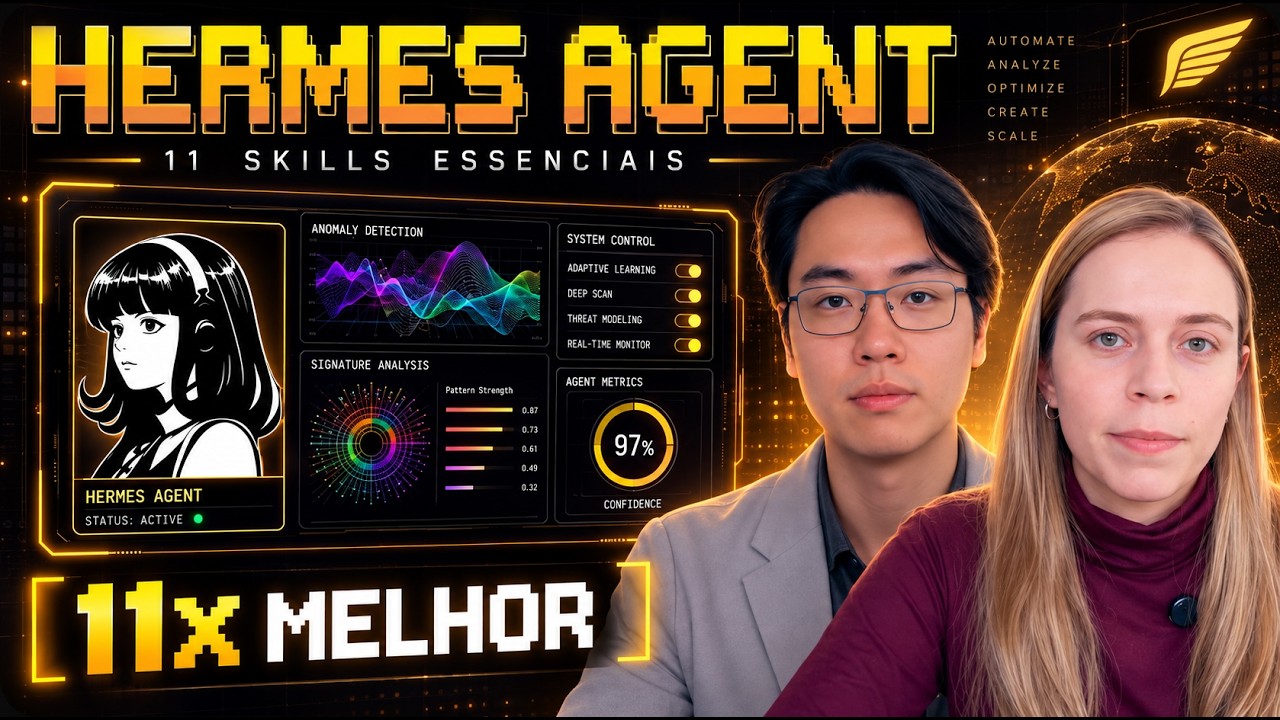 Testei Dezenas de Skills do Hermes Agent, Essas 11 Valem a Pena
