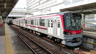 東武スカイツリーライン70090型 西新井駅発車 TOBU SKYTREE Line 70090 series EMU