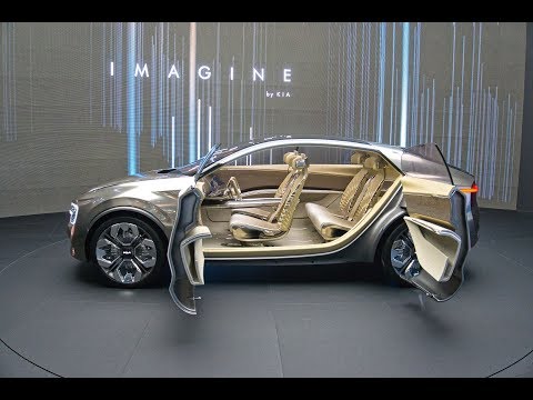 Electric Future Car - Crossover Concept "IMAGINE BY KIA" at Geneva Motor Show 2019