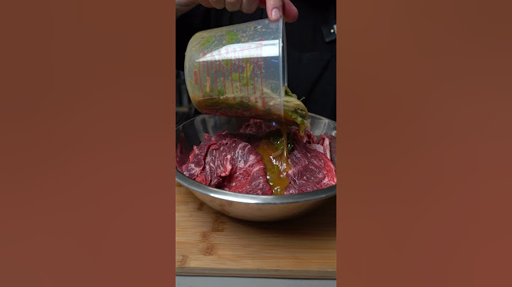 Secret Marinade For Carne Asada (supermarket style)
