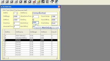 Pegasus Time Attendance Software(PST-ADV-E-ELE) - Work overtime on holiday