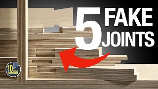 I Make 5 Fake Plywood Joints [video 540]