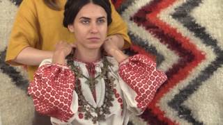 Гуцульське жіноче народне вбрання початку ХХ ст.