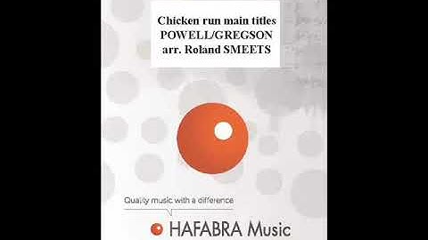 Chicken Run - John Powell - arr. Roland Smeets