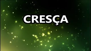 Video thumbnail of "CRESÇA - Leandro Borges e Vanilda Bordieri (VOZ com LETRA)"