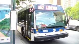 [HD] MTA NYCB: 2015 NovaBus LFS #8096 on the B82 @ Pennsylvania Av/Vandalia Av