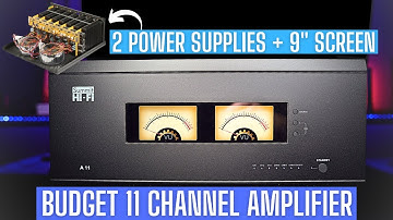 2 Power Supplies + 1 Display + Low Price = Amazing Amp! Summit Hifi A11 11 Channel Amplifier