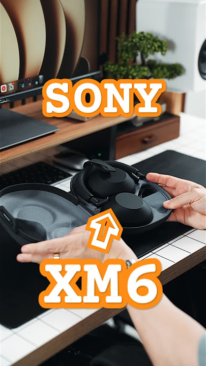 Sony WH-1000XM6 Unboxing - Black