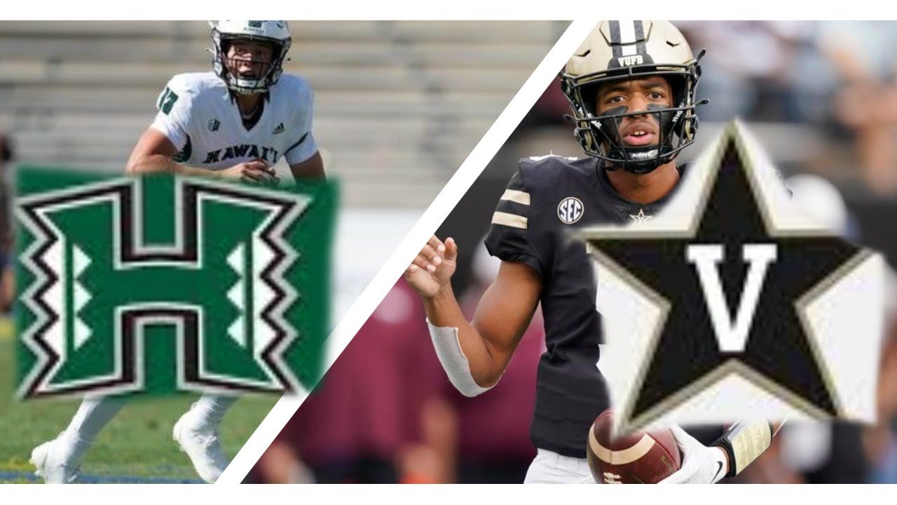 College Football WEEK ZERO LIVE Vanderbilt vs Hawaii Reaction YouTube