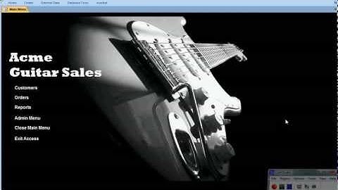 MS Access: Menu Style that Uses Tab Control, Tag Property, and VBA.
