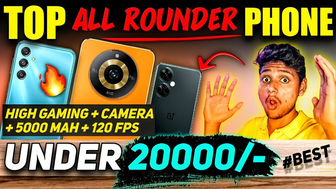Top 5 Best 5G Smartphones Under 20000 Budget August 2023 🔥⚡ || All ...
