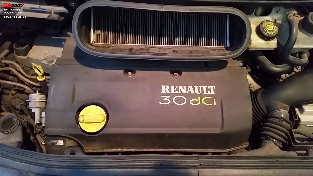 Замена двигателя renault