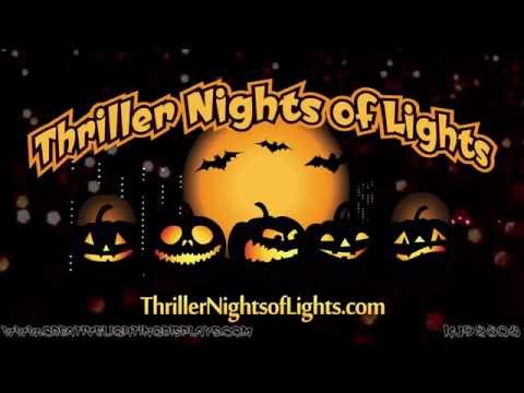 Halloween Light Show 2016 – Thriller (Mobile, AL)