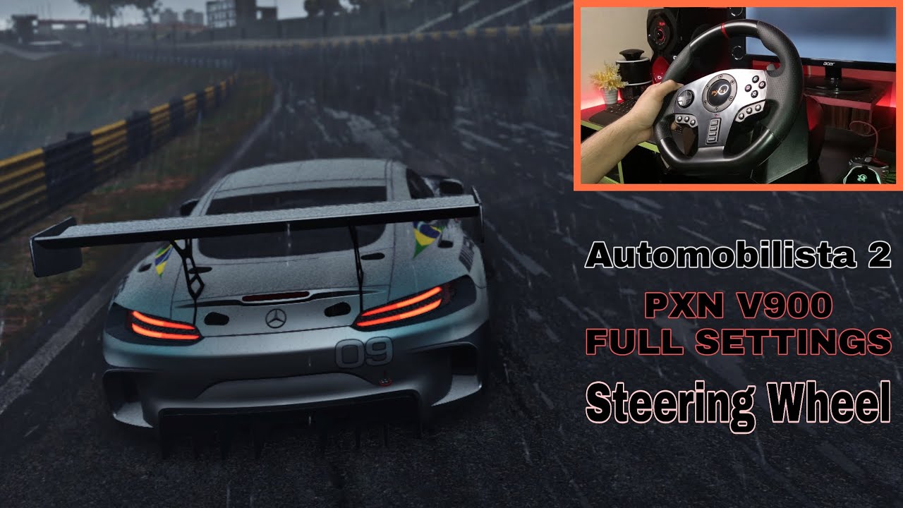 My Steering Wheel settings in Automobilista 2 FULL SETTINGS YouTube