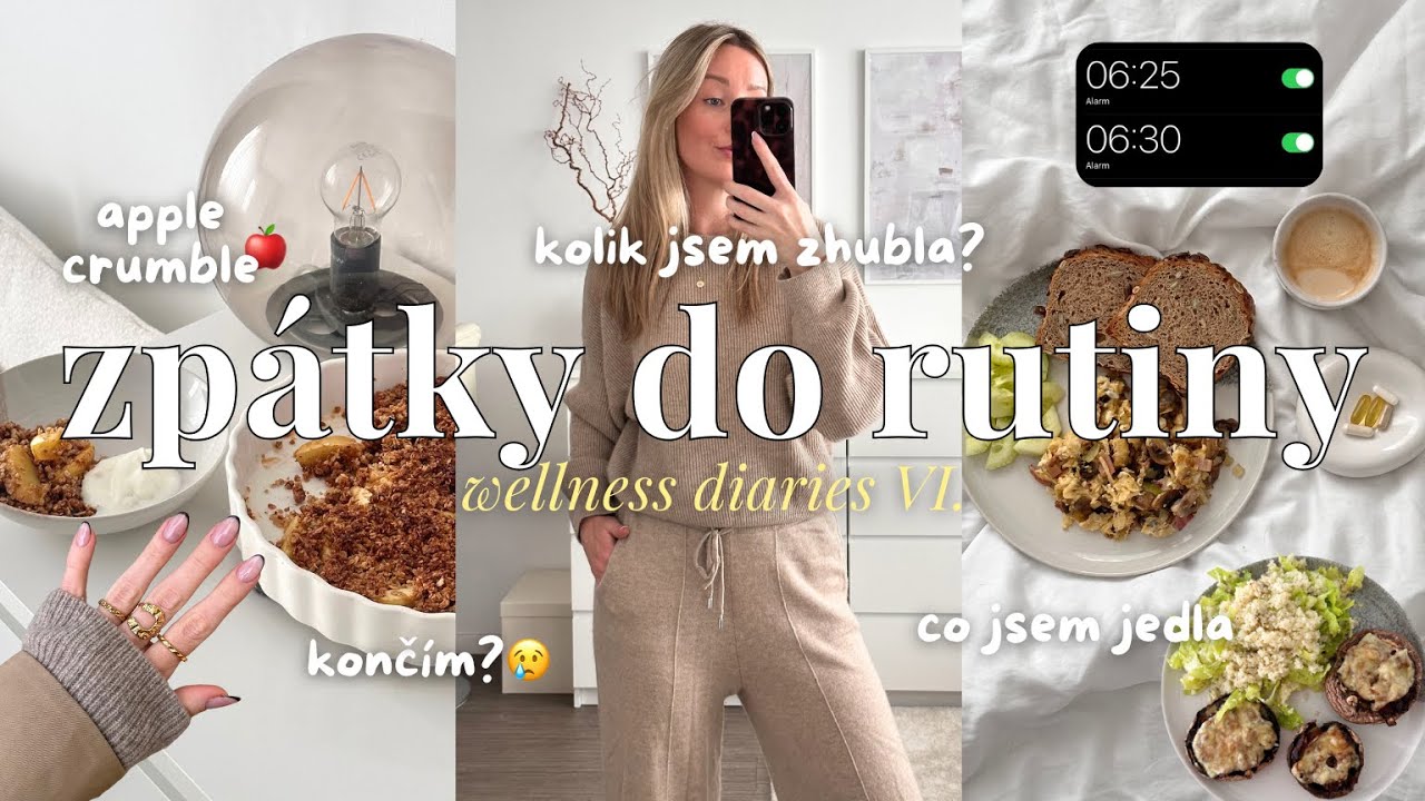Kolik jsem zhubla za měsíc?🙈 zdravé recepty, unboxingy | wellness diaries 06