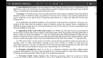 Section 3 & Section 4 CPC Explained