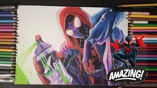Multiverse Spiderman drawing || Spiderman || theun9onartist screenshot 4