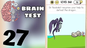 Brain Test: Tricky Puzzles || Gameplay Walkthrough || Level 261-270 || #27