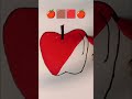 🍎🍎 Satisfying Creative #shorts #painting #art #satisfying #shorts2026