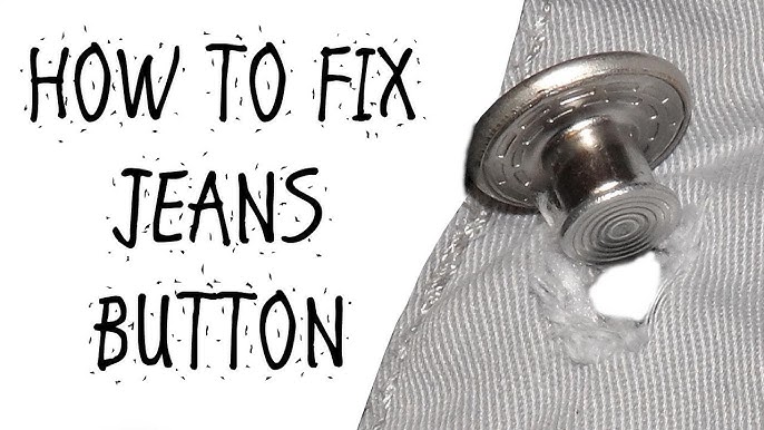 HOW TO INSTALL JEANS BUTTONS AND RIVETS – Miss Maude