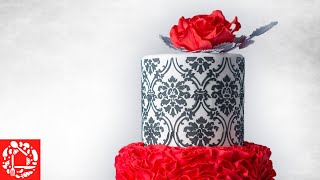 Потрясающий ТОРТ с Розой! Как украсить торт для девушки