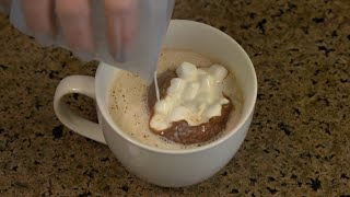 Hot chocolate bombs transform ordinary winter favorite into explosion of fun